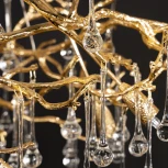 Подвесная люстра Loft It Bijout 10067/1250 GD (220V, на тросе, ветки)