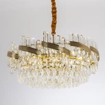 Подвесная люстра хрустальная Modelux MODELUX ML.750.12 GD