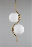 Подвесной светильник Aployt Jagna APL.312.16.02 (220V, на проводе, шарики)