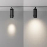 Трековый светильник магнитный 48V Maytoni Focus Zoom TR212-1-12WTW-DS-Z-B (LED, круглые)