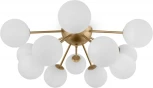 Потолочная люстра Freya Alexis FR5120CL-12G (220V, шарики, молекулы)