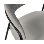 Стул Turin бирюзовый с золотыми ножками