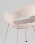 Стул Lady пластик нежно-розовый Stool Group арт.УТ000039932