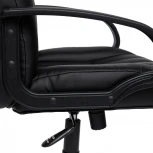 Кресло СН833 черный (кож/зам)