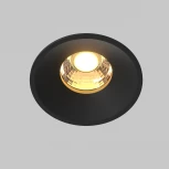 Встраиваемый светильник Maytoni Round DL058-12W-DTW-B (LED, 220V, круглые)