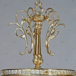 Подвесная люстра Ambiente by Brizzi Toledo 02155 WP (220V, на цепи)