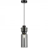 Подвесной светильник Odeon Light Scrow 5057/1 PENDANT черный/дымчатый/металл/стекло E27 1*40W (220V, на проводе, круглые)