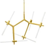 Подвесная люстра Lightstar Struttura 742103 (220V, на цепи, палочки, асимметрия)