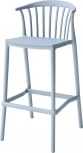 Стул полубарный Campo пластик голубой Stool Group арт.УТ000039942
