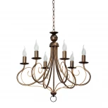 Подвесная люстра Vitaluce V1477/6 (220V, на цепи, свеча)