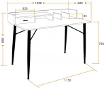 Cтол WD-13 burnt Tetchair 19171