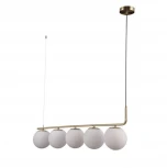 Подвесной светильник Omnilux Avetrana OML-66613-05 (220V, на тросе, шарики)