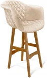 Стул барный Sheffilton SHT-ST31-С4/S65 кремовый/светлый орех от фабрики Sheffilton