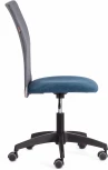 Компьютерное кресло игровое Tetchair START (Флок,Ткань/Синий,Серый) 21294