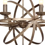 Подвесная люстра F-Promo Uranium 2166-8P (220V, на цепи, подсвечник, свеча)