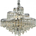 Подвесная люстра хрусталь Citilux Naiad CL315161 (220V, на цепи)