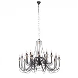Подвесная люстра Vitaluce V1044/20 (220V, ковка, на цепи, свеча)