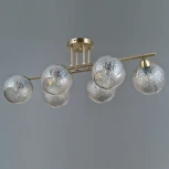 Потолочная люстра на штанге ILLUMICO IL0702-6CSQ-24 AB ARIES