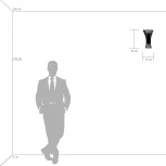 Настенный светильник Lightstar Zucche 820629 (220V, ваза)