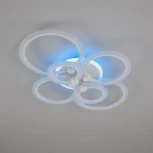 Потолочная люстра RGB Citilux Сента CL237B160E (LED, 220V, пульт управления, кольцо)