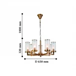 Подвесная люстра Favourite Assembly 2060-7P (220V, на цепи)