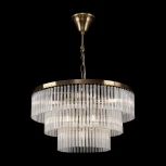 Подвесная люстра каскадная Maytoni Colonne MOD093PL-09BS (220V, на цепи)