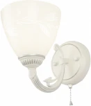 Бра с выключателем Arte Milano AM343659 343659/1W WT+SL (220V)