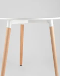 Стол Stool Group Eames DST круглый белый УТ000000424