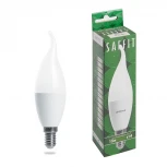 Лампа светодиодная Saffit SBC3715 55208 Свеча на ветру E14 15W 230V 6400K
