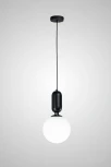 Подвесной светильник AM Group AM460 L200 BK (220V, на проводе, шар)