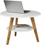 Стол журнальный BeautyStyle 17 белый/бук от фабрики Mebelik