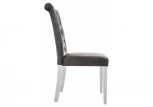 Обеденный стул Woodville Amelia white / fabric grey 11141