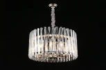 Подвесная люстра Aployt Verene APL.808.03.08 (220V, хрусталь, на цепи, свеча, круглые)