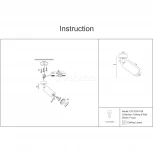 Потолочный светильник Focus GU10 1x50Вт Maytoni Technical C017CW-01B (220V, круглые)