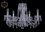 Подвесная люстра Art Classic 11.23 11.23.5.200.Cr.Dr (220V, хрусталь, на цепи, подсвечник, свеча)