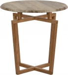 Стол журнальный Рилле 440 пленка дуб крымский состаренный/ бук от фабрики Mebelik