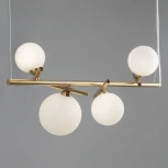 Подвесной светильник Freya Blossom FR5259PL-04BS (220V, на тросе, шарики)