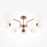 Потолочная люстра на штанге Maytoni Erich MOD221PL-10G (220V, шарики)