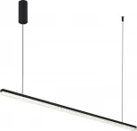 Подвесной линейный светильник ST Luce SL1018 SL1018.423.01 черный/прозрачный LED 1*32W 4000K (220V, на тросе)