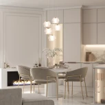 Подвесной светильник светодиодный каскадный Freya Flower FR5579PL-L40BS