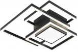 Потолочная люстра Escada Twins 10242/4LED 143W Black (регулировка яркости, 220V, пульт управления)