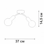 Потолочная люстра V4989-1/2PL Vitaluce (220V)