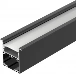 Профиль SL-LINIA52-3L-F-2000 ANOD BLACK (Arlight, Алюминий) 044685