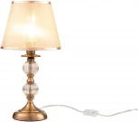 Интерьерная настольная лампа Freya Inessa FR2685TL-01BZ (220V, выключатель, шарики)