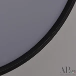 Потолочный светильник круглый светодиодный с пультом APL LED Toscana 3315.XM302-2-328/18W Black (220V, круглые)