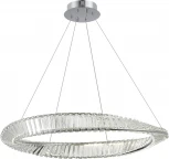 Подвесной светильник ST Luce Ritorto SL6204.111.01 Хром/Прозрачный LED 1*45W 4000K (220V, на тросе, круглые)