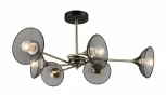 Потолочная люстра Imex MD.5700-6-S-AB+BK