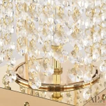 Интерьерная настольная лампа светодиодная пультом APL LED Rimini S500.L4.15-38.B.3000.Gold