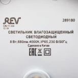 Настенно-потолочный светильник светодиодный REV 28918 0
