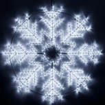 Фигура ARD-SNOWFLAKE-M8-950x950-540LED White (230V, 33W) (IP65)